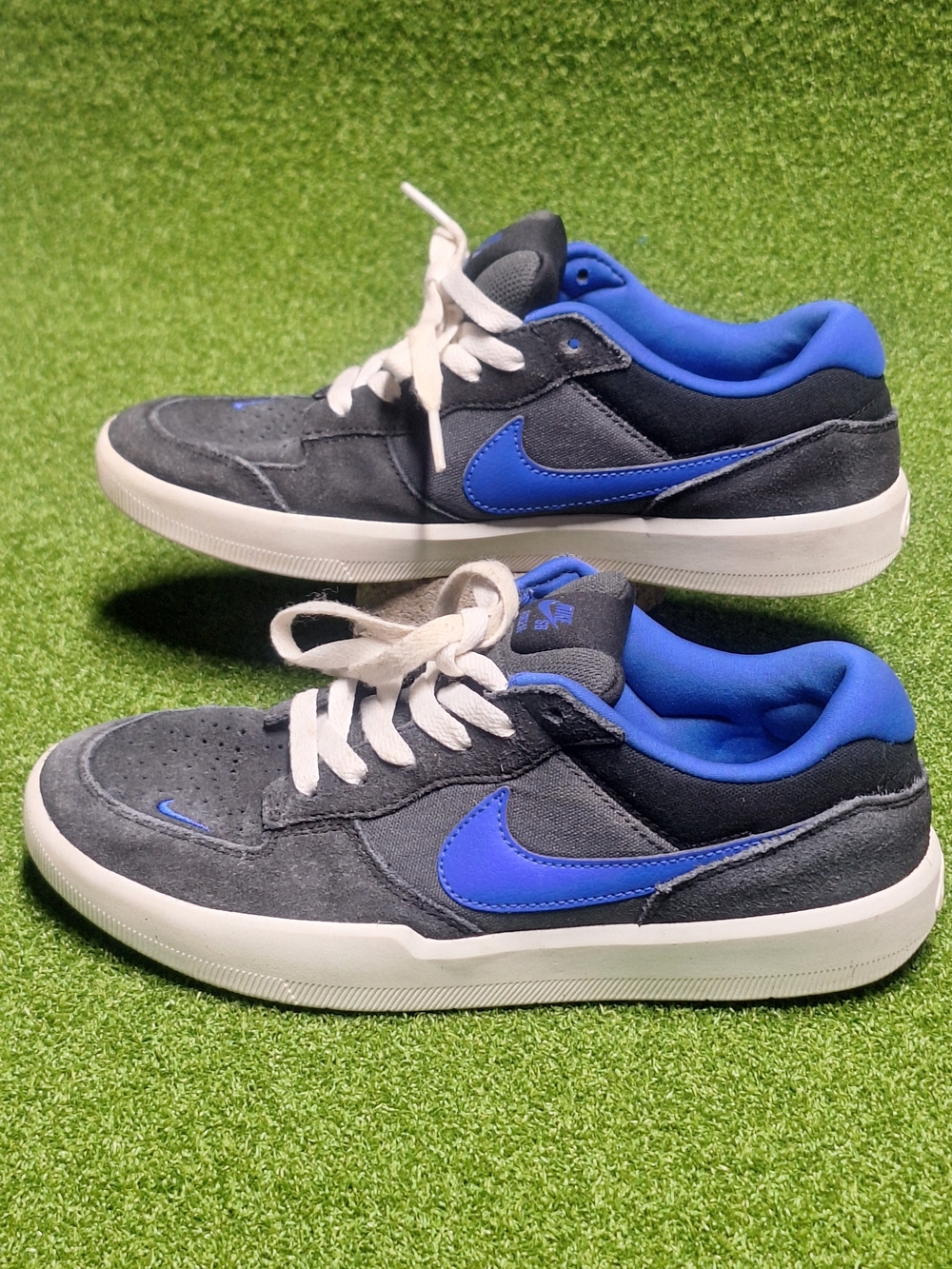 Nike SB Force 58 Blue Black Sneakers Men's Size 7 DV5477-004